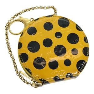 Louis Vuitton Vernis Yayoi Kusama Porte Monnaie Chapo Purse